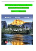 Auditing & Assurance Services&colon; A Systematic Approach 12th Edition Test Bank by Prawitt&comma; Messier & Glover &ndash; Latest Update 2026 Exam Prep &vert; Graded A&plus;