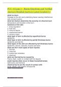 PCC 4 Exam 3 &ndash; Burns Questions and Verified Answers Detailed Answers Latest Graded A&plus;&period;