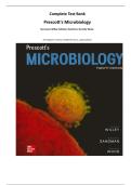Complete Test Bank Prescott's Microbiology&period; By Joanne Willey&comma; Kathleen Sandman&comma; Dorothy Wood&period; &lpar;All Chapters Covered&comma; Verified Answers&comma; Latest Edition&rpar;