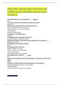 NRAN 865 - Burns Exam 3 Questions and Verified Answers Detailed Answers Latest Graded A&plus;