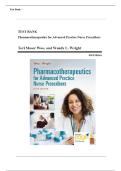 Pharmacotherapeutics for Advanced Practice Nurse Prescribers 6th Edition Test Bank &vert; Woo & Robinson &ndash; 2025 NP Prescribing & Drug Therapy Q&A
