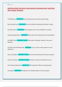 NATIONAL BOARD FOR HEALTH AND WELLNESS COACHING EXAM  QUESTIONS  WITH CORRECT ANSWERS