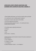 AATB EXAM LATEST UPDATE QUESTIONS AND ANSWERS WITH COMPLETE SOLUTION&comma; GRADED A&plus;
