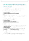 API 580 Closed Book Exam Questions With Correct Answers&period;