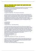 MSN 621 UPDATED CORE EXAMS TEST QUESTIONS AND SOLUTIONS RATED A&plus;