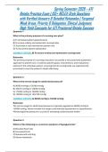Spring Semester 2026 &ndash; ATI Retake Practice Exam &vert; 155&plus; NCLEX-Style Questions with Verified Answers & Detailed Rationales &vert; Targeted Weak Areas&comma; Priority & Delegation&comma; Clinical Judgment&comma; High-Yield Concepts for ATI Proctored Retake Success