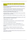 EKG NHA CORE EXAM TEST QUESTIONS AND SOLUTIONS RATED A&plus;