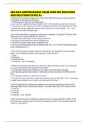 EKG NHA COMPREHENSIVE EXAM UPDATED QUESTIONS AND SOLUTIONS RATED A&plus;