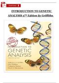 TEST BANK for Introduction to Genetic Analysis by Griffiths &vert; Complete Exam Questions & Answers