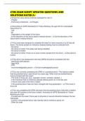 CTBS EXAM SCRIPT UPDATED QUESTIONS AND SOLUTIONS RATED A&plus;
