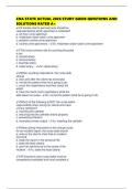 CNA STATE ACTUAL 2026 STUDY GUIDE QUESTIONS AND SOLUTIONS RATED A&plus;