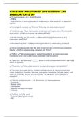 CMN 350 EXAMINATION SET 2026 QUESTIONS AND SOLUTIONS RATED A&plus;