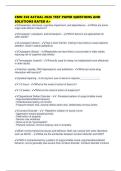 CMN 350 ACTUAL 2026 TEST PAPER QUESTIONS AND SOLUTIONS RATED A&period;pdf