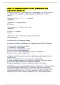 CMN 350 EXAM UPDATED SCRIPT QUESTIONS AND SOLUTIONS RATED A&plus;