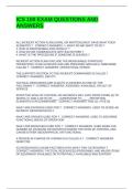 ICS 100 EXAM QUESTIONS AND ANSWERS