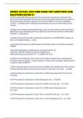 XINNIX ACTUAL 2026 CORE EXAM TEST QUESTIONS AND SOLUTIONS RATED A&plus;