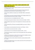XINNIX ACTUAL 2026 STUDY GUIDE QUESTIONS AND SOLUTIONS RATED A&plus;