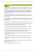XINNIX ACTUAL 2026 EXAM QUESTIONS AND SOLUTIONS RATED A&plus;