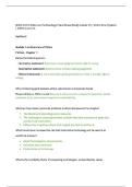 WGU D333 Ethics in Technology Final Exam Study Guide V5 &vert; 2026 New Update &vert; 100&percnt; Correct&period;