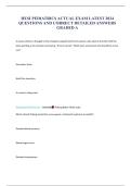 HESI PEDIATRICS ACTUAL EXAM LATEST 2026 QUESTIONS AND CORRECT DETAILED ANSWERS GRADED A&plus;