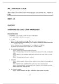 Operations & Supply Chain Management 16th Edition Solution Manual &vert; F&period; Robert Jacobs &ndash; 2025 Step-by-Step OSCM Solutions