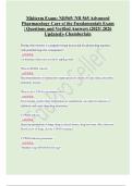 Midterm Exam&colon; NR565&sol; NR 565 Advanced Pharmacology Care of the Fundamentals Exam &vert; Questions and Verified Answers &lpar;2025&sol; 2026 Update&rpar;- Chamberlain