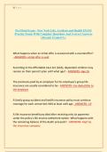 New York Life&comma; Accident & Health Pre-Final Exam &ndash; Complete Practice Q&A &vert; Insurance Licensing Prep