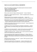 NGA 44 & 54 QUESTIONS & ANSWERS