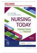 Nursing Today 10th Edition Transition and Trends BY JoAnn Zerwekh&semi; Ashley Zerwekh Garneau&vert;&vert; ISBN&colon; 9780323810159&vert;Chapter 1-26 Complete  A&plus; Guide&period;pdf