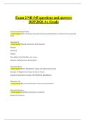 NR 545 Exam 2 &ndash; Verified Questions & Correct Detailed Answers &vert; 2025&sol;2026 A&plus; Grade