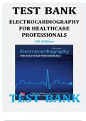 Test Bank&colon; Electrocardiography for Healthcare Professionals &lpar;5th Edition&rpar; &ndash; Kathryn Booth