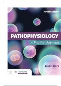 TEST BANK FOR Pathophysiology&colon; A Practical Approach 5th Edition by Lachel Story ISBN&colon;978-1284288094 COMPLETE GUIDE ALL CHAPTERS COVERED WITH RATIONALES 100&percnt; VERIFIED A&plus; GRADE ASSURED&excl;&excl;&excl;&excl;&excl;&excl;NEW LATEST UPDATE&excl;&excl;&excl;&excl;&excl;