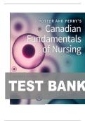 TEST BANK FOR Potter and Perry's Canadian Fundamentals of Nursing&comma; 7th Edition by Barbara J&period; Astle&comma; Wendy Duggleby ISBN&colon; 9780323870658 COMPLETE GUIDE ALL CHAPTERS COVERED WITH RATIONALES 100&percnt; VERIFIED A&plus; GRADE ASSURED&excl;&excl;&excl;&excl;NEW LATEST UPDATE&excl;&excl;&excl;&excl;&excl;&excl;