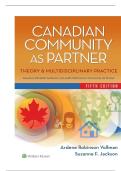 TEST BANK FOR Canadian community as partner Theory & multidisciplinary practice 5th edition by Ardene Robinson Vollman ISBN&colon;978-1975141370 COMPLETE GUIDE ALL CHAPTERS COVERED 100&percnt; VERIFIED A&plus; GRADE ASSURED&excl;&excl;&excl;&excl;&excl;NEW LATEST UPDATE&excl;&excl;&excl;&excl;&excl;