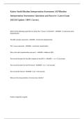 Kaiser South Rhythm Interpretation Assessment &vert; KP Rhythm Interpretation Assessment &vert; Questions and Answers &vert; Latest Exam 2025&sol;26 Update &vert; 100&percnt; Correct&period;
