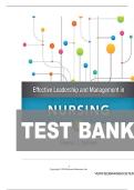 TEST BANK FOR Effective Leadership and Management in Nursing 9th Edition by Eleanor Sullivan ISBN&colon;978-0134153117 COMPLETE GUIDE ALL CHAPTERS COVERED 100&percnt; VERIFIED A&plus; GRADE ASSURED&excl;&excl;&excl;&excl;&excl;NEW LATEST UPDATE&excl;&excl;&excl;&excl;&excl;