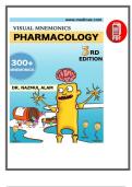 Visual Mnemonics Pharmacology &ndash; 3rd Edition &lpar;300&plus; Mnemoni