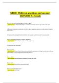 NR 601 Midterm Exam &vert; Verified Practice Questions & Correct Detailed Answers &vert; 2025&sol;2026 A&plus; Grade