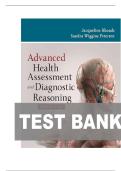 TEST BANK FOR Advanced Health Assessment and Diagnostic Reasoning 5th Edition by Jacqueline Rhoads&comma; Sandra Wiggins Petersen ISBN&colon;978-1284295306 COMPLETE GUIDE ALL CHAPTERS COVERED 100&percnt; VERIFIED A&plus; GRADE ASSURED&excl;&excl;&excl;&excl;NEW LATEST UPDATE&excl;&excl;&excl;&excl;&excl;