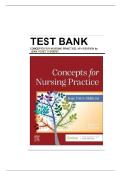 TEST BANK FOR Concepts for Nursing Practice 4th Edition by Jean Foret Giddens ISBN&colon;9780323809825 COMPLETE GUIDE ALL CHAPTERS COVERED WITH RATIONALES 100&percnt; VERIFIED A&plus; GRADE ASSURED&excl;&excl;&excl;&excl;&excl;NEW LATEST UPDATE&excl;&excl;&excl;&excl;&excl;