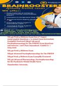 NR 546 Week 4 Midterm Exam Due 2nd August 2025Complete Questions 1-75 Actual Exam Screenshots Examplify Proctored NR546 Advanced Psychopharmacology for The PMHNP Exam Questions and Answers &vert; 100&percnt; Pass Guaranteed &vert; Graded A&plus; &vert;  2025-2026  NR 546 Week 4 Mid