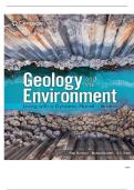 TEST BANK FOR Geology and the Environment&colon; Living with a Dynamic Planet 8th Edition by Paul Bierman&comma; Richard Hazlett ISBN&colon;978-0357851654 COMPLETE GUIDE ALL CHAPTERS COVERED 100&percnt; VERIFIED A&plus; GRADE ASSURED&excl;&excl;&excl;&excl;&excl;NEW LATEST UPDATE&excl;&excl;&excl;&excl;