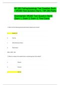 NR 283 Pathophysiology Test Question Bank &vert; Verified Questions and Answers 2025&ndash;2026