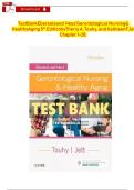 Test Bank for Ebersole & Hess&rsquo; Gerontological Nursing & Healthy Aging&comma; 5th Edition &mdash; ISBN 9780323401678 &mdash; Chapters 1-28 Questions & Answers