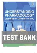 TEST BANK FOR Understanding Pharmacology&colon; Essentials for Medication Safety 3rd Edition by M&period; Linda Workman&comma; Linda A&period; LaCharity ISBN&colon;978-0323793506 COMPLETE GUIDE ALL CHAPTERS COVERED 100&percnt; VERIFIED A&plus; GRADE ASSURED&excl;&excl;&excl;&excl;&excl;NEW LATEST UPDATE&excl;&excl;&excl;&excl;&excl;