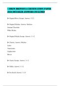 7 BREW BREWISTA CERTIFICATION PAPER 2026 DETAILED ANSWERS INCLUDED