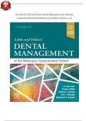 Full Test Bank for Little and Falace's Dental Management of the Medically Compromised Patient&comma; 10th Edition by Craig Miller&comma; A&period; Ross Kerr&comma; Nelson L&period; Rhodus&comma; Eric T&period; Stoopler&comma; and Nathaniel S&period; Treister &vert; Verified Q&A &vert; Detailed Rationales &vert; Updated 