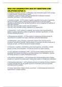 MSIS 2103 EXAMINATION 2026 SET QUESTIONS AND SOLUTIONS RATED A&plus;