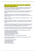 MSIS 2103 ACTUAL 2026 EXAM QUESTIONS AND SOLUTIONS RATED A&plus;