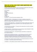 MSIS 2103 ACTUAL 2026 STUDY GUIDE QUESTIONS AND SOLUTIONS RATED A&period;pdf